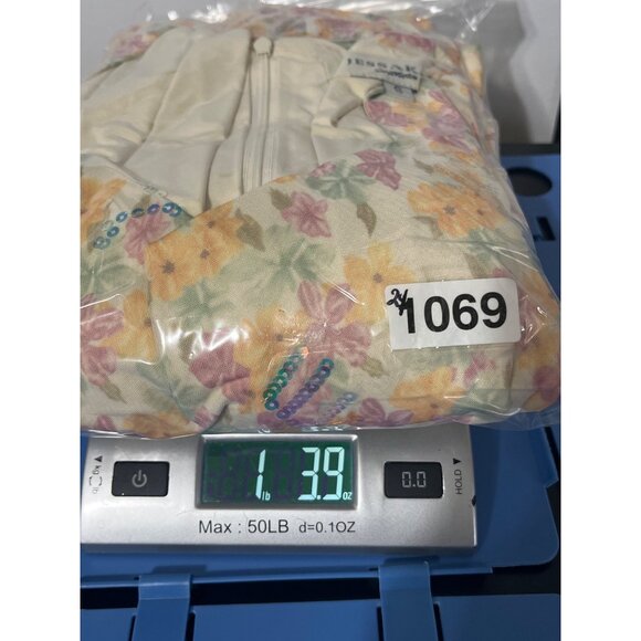 Jessakae Posy Petal Floral Ruffle Midi Dress Yellow Multicolor Size Small - Picture 15 of 15